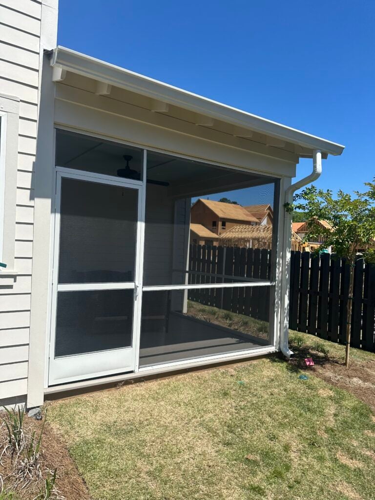 Porch Screen Installation in Johns Island